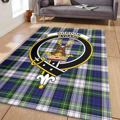 Gordon Dress Modern Tartan Crest Area Rug
