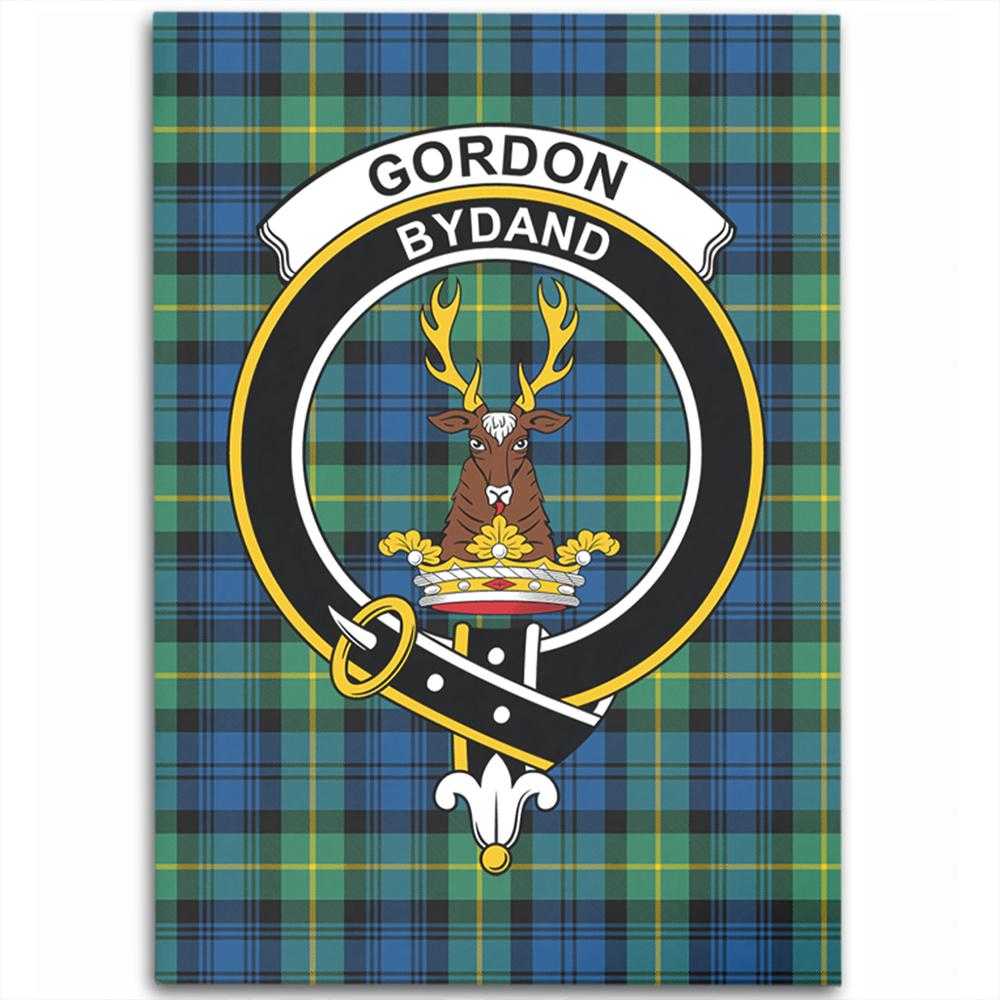 Gordon Ancient Tartan Crest Area Rug