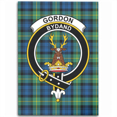 Gordon Ancient Tartan Crest Area Rug