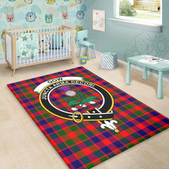 Gow Modern Tartan Crest Area Rug