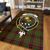 Buchan Modern Tartan Crest Area Rug