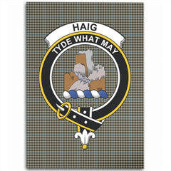 Haig Check Tartan Crest Area Rug