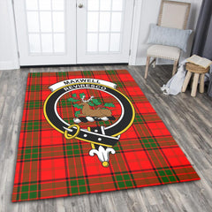Maxwell Modern Tartan Crest Area Rug