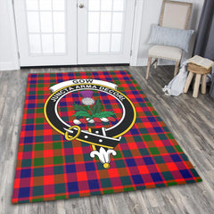 Gow Modern Tartan Crest Area Rug