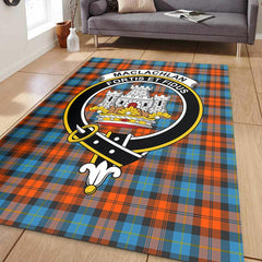MacLachlan Ancient Tartan Crest Area Rug