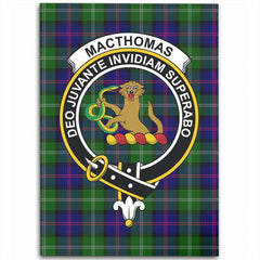 MacThomas Modern Tartan Crest Area Rug