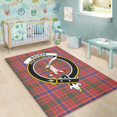 MacRae Ancient Tartan Crest Area Rug