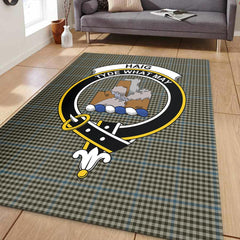 Haig Check Tartan Crest Area Rug