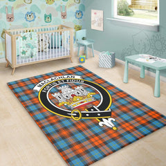 MacLachlan Ancient Tartan Crest Area Rug