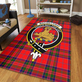 MacGillivray Modern Tartan Crest Area Rug
