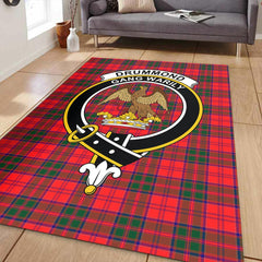 Drummond Modern Tartan Crest Area Rug