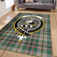Craig Ancient Tartan Crest Area Rug