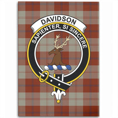 Davidson Dress Dancers Tartan Crest Area Rug