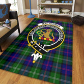 MacThomas Modern Tartan Crest Area Rug