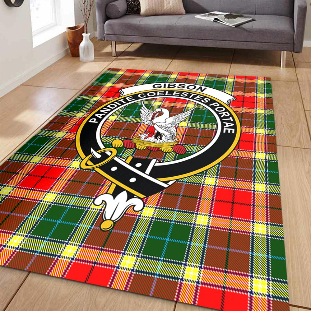 Gibbs Tartan Crest Area Rug