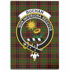 Buchan Modern Tartan Crest Area Rug