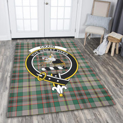 Craig Ancient Tartan Crest Area Rug