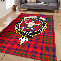 Murray of Tulloch Modern Tartan Crest Area Rug