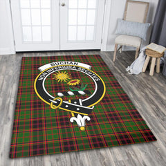 Buchan Modern Tartan Crest Area Rug