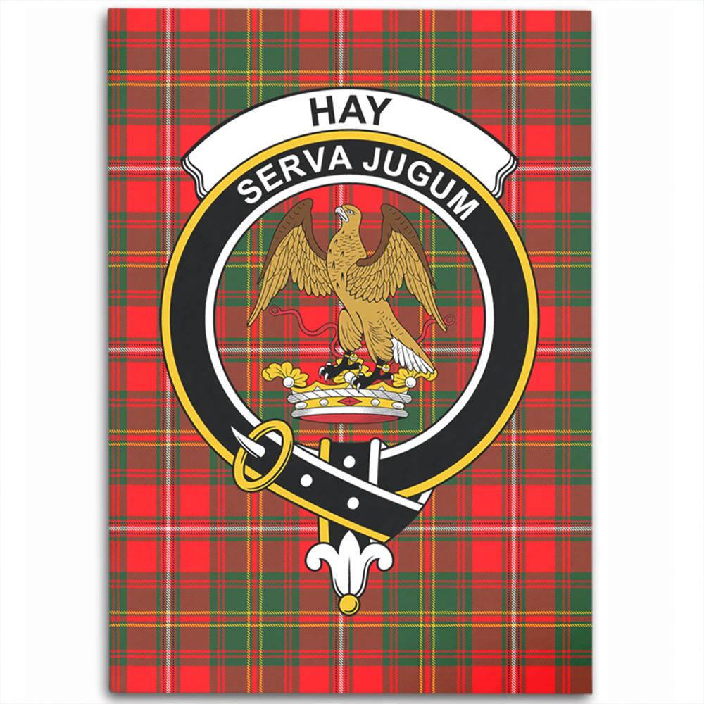 Hay Modern Tartan Crest Area Rug