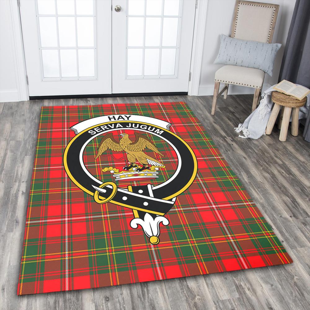 Hay Modern Tartan Crest Area Rug