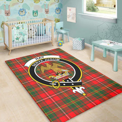 Hay Modern Tartan Crest Area Rug
