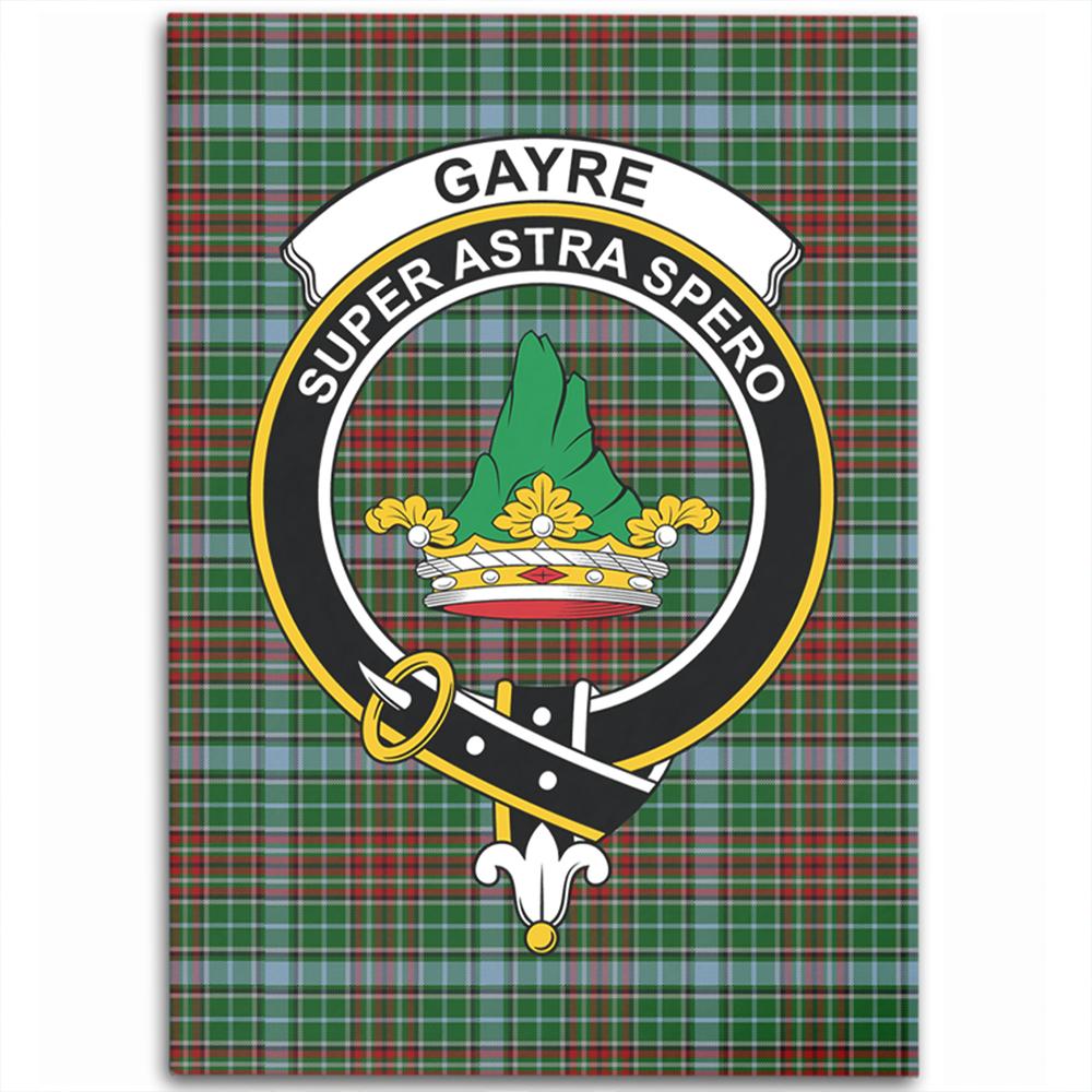 Gayre Tartan Crest Area Rug