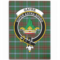 Gayre Tartan Crest Area Rug