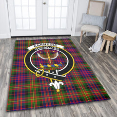 Carnegie Modern Tartan Crest Area Rug