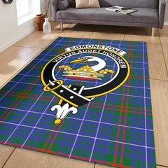Edmonstone Tartan Crest Area Rug