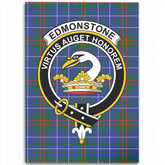 Edmonstone Tartan Crest Area Rug