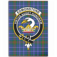 Edmonstone Tartan Crest Area Rug