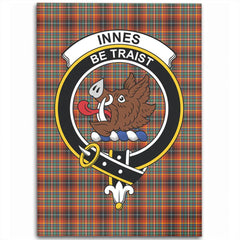 Innes Ancient Tartan Crest Area Rug