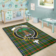 Bisset Tartan Crest Area Rug