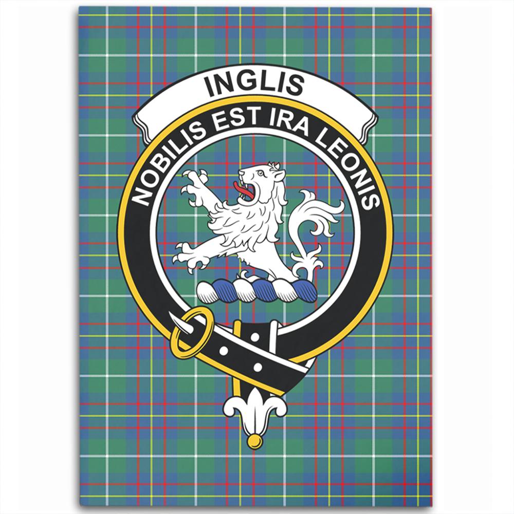 Inglis Ancient Tartan Crest Area Rug