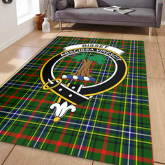 Bisset Tartan Crest Area Rug