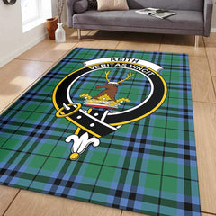 Keith Ancient Tartan Crest Area Rug