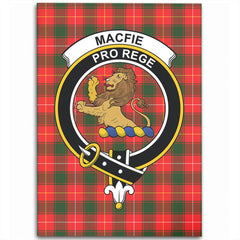MacFie Tartan Crest Area Rug