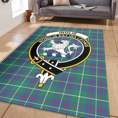 Inglis Ancient Tartan Crest Area Rug