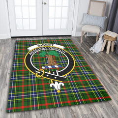 Bisset Tartan Crest Area Rug