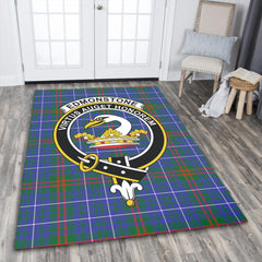 Edmonstone Tartan Crest Area Rug