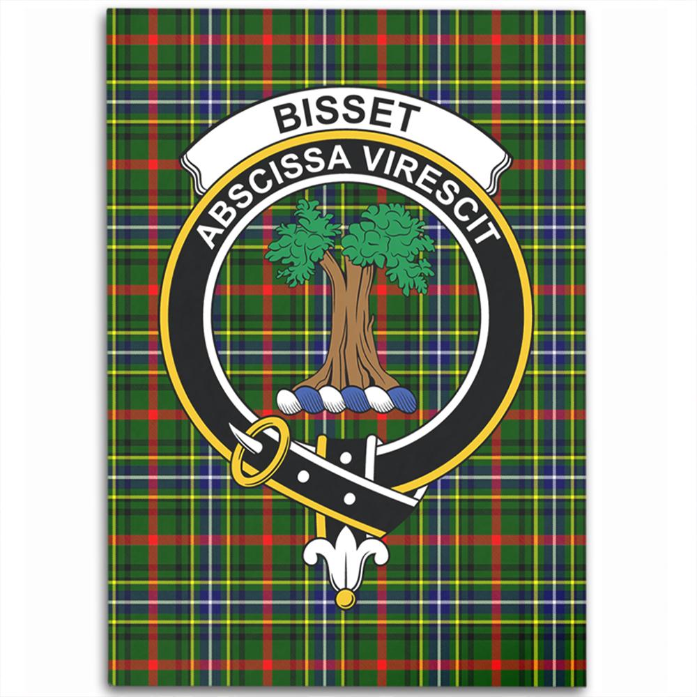 Bisset Tartan Crest Area Rug