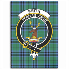 Keith Ancient Tartan Crest Area Rug