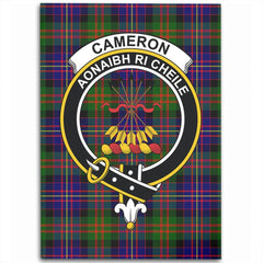 Cameron of Erracht Modern Tartan Crest Area Rug
