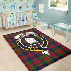 Tennant Tartan Crest Area Rug
