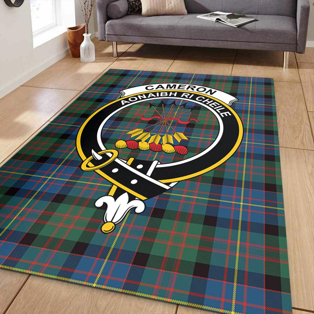 Cameron of Erracht Ancient Tartan Crest Area Rug