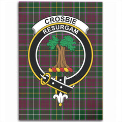 Crosbie Tartan Crest Area Rug