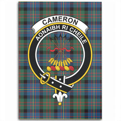 Cameron of Erracht Ancient Tartan Crest Area Rug