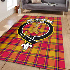 Scrymgeour Tartan Crest Area Rug