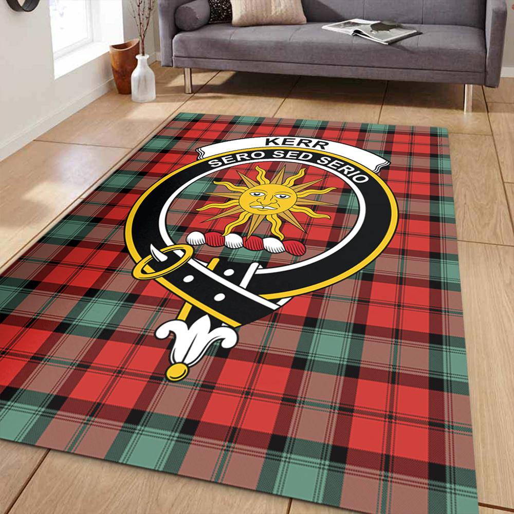 Kerr Ancient Tartan Crest Area Rug